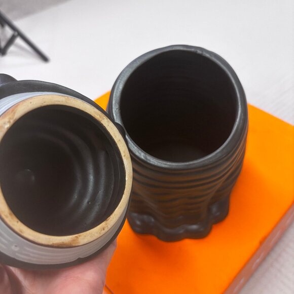 Black Bear Ceramic Everyday Cookie & Candy Jar with Lid - Picture 5 of 6